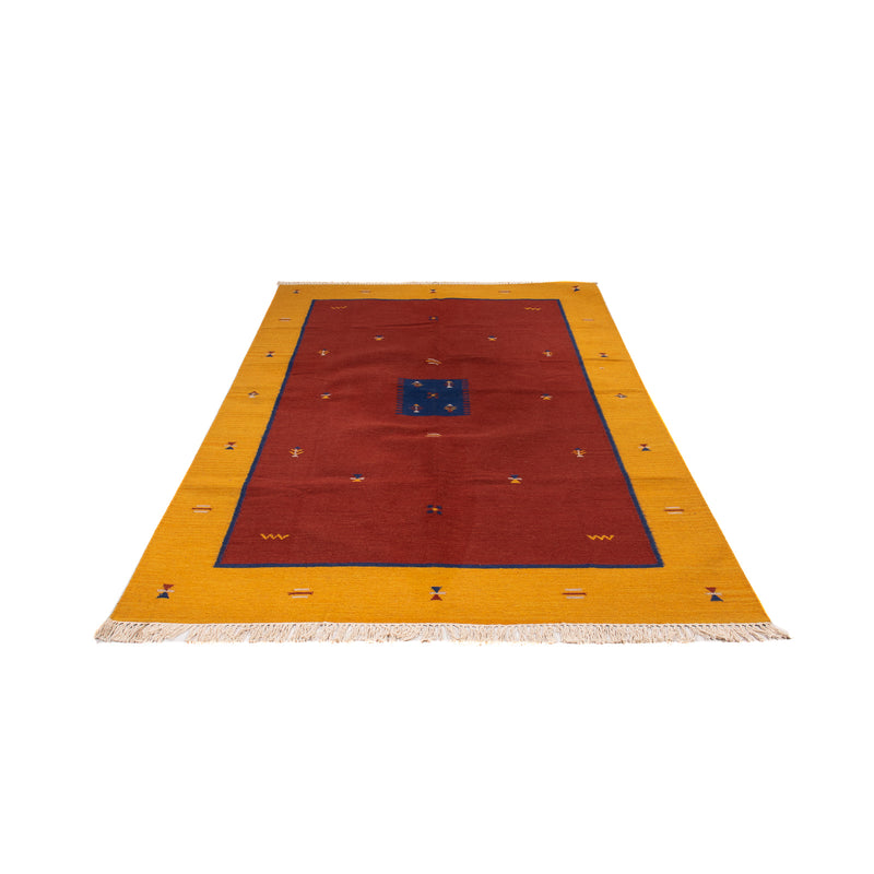 Kelim Rug - Trendy - 240 x 170 cm - dark red