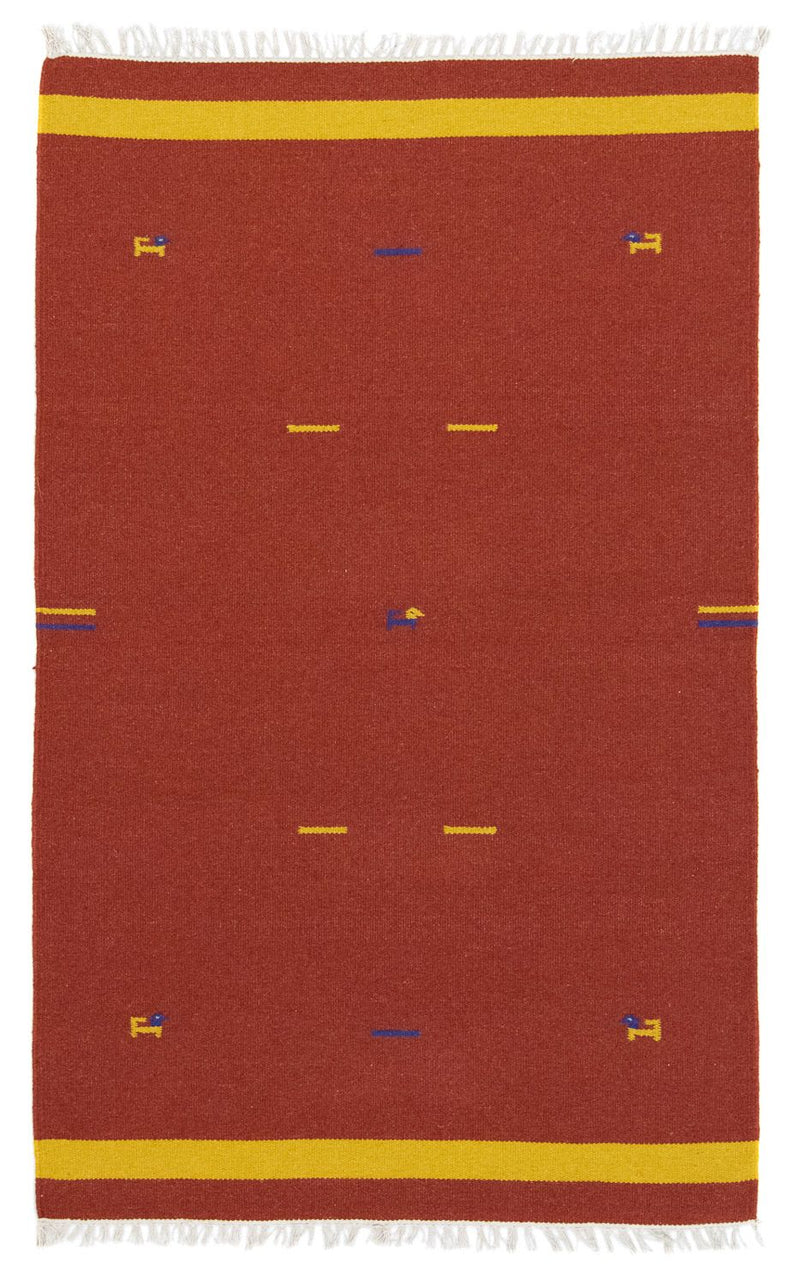 Kelim Rug - Trendy - 180 x 120 cm - rust