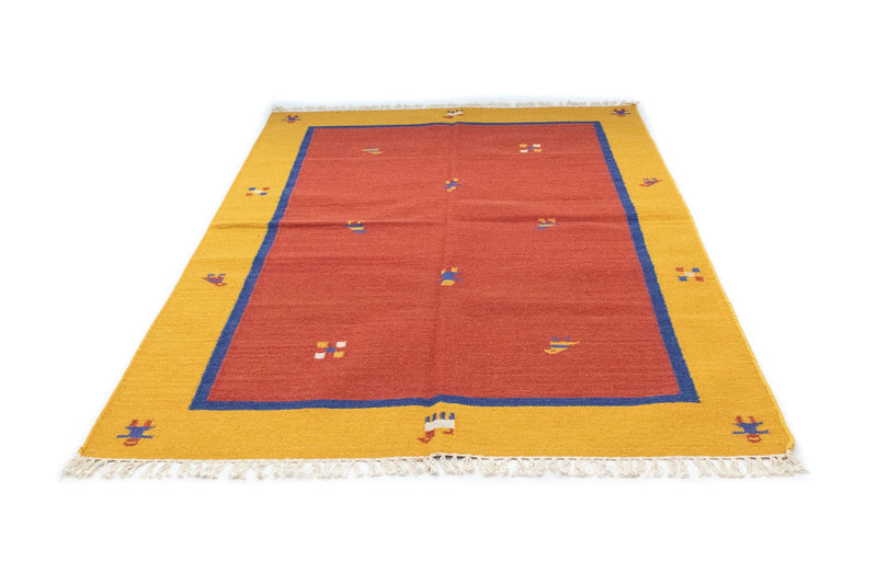 Kelim Rug - Trendy - 200 x 140 cm - red
