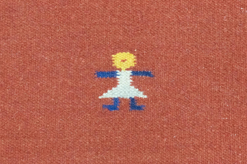 Kelim Rug - Trendy - 200 x 140 cm - orange