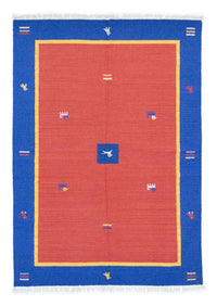 Kelim Rug - Trendy - 200 x 140 cm - orange