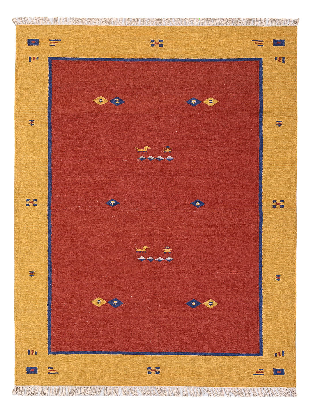 Kelim Teppich - Trendy - 240 x 170 cm - rost