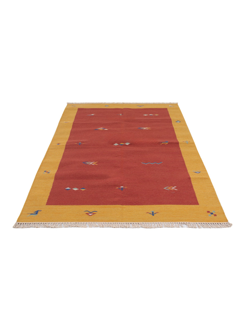 Kelim Teppich - Trendy - 240 x 170 cm - rot
