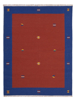 Kelim Teppich - Trendy - 240 x 170 cm - rost