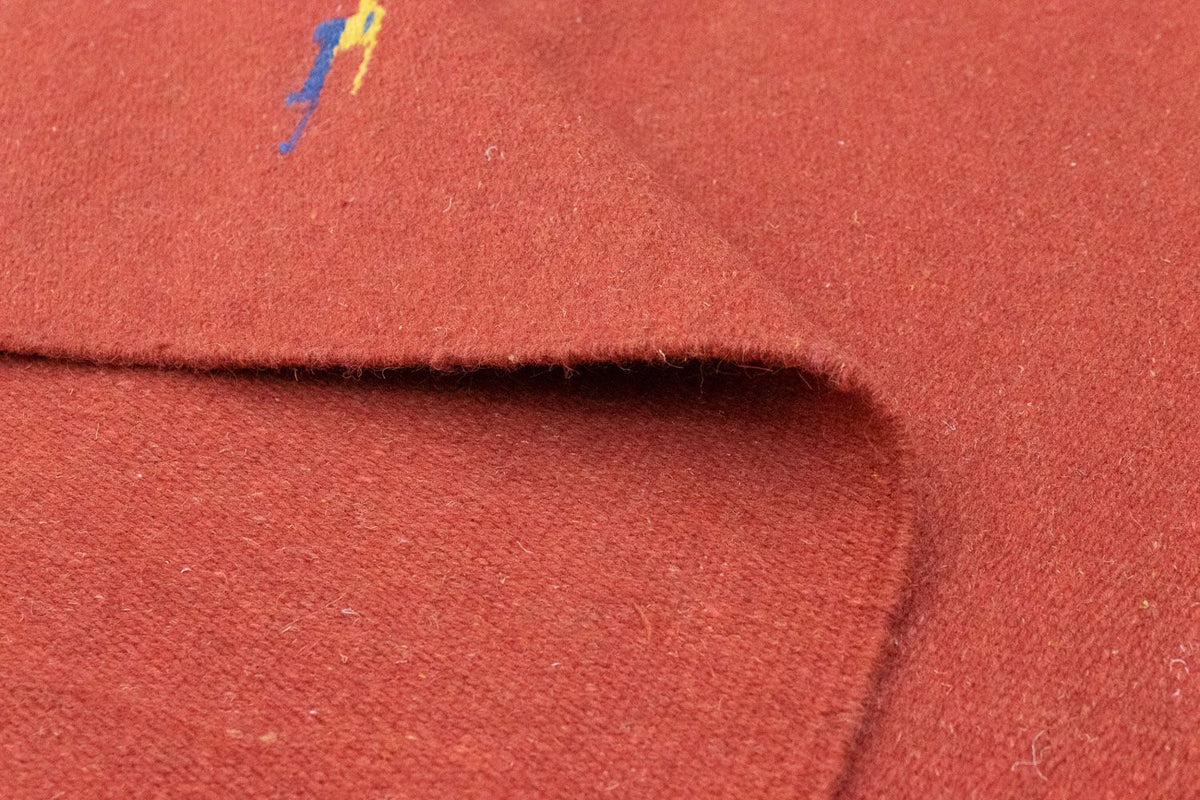 Kelim Rug - Trendy - 180 x 120 cm - red