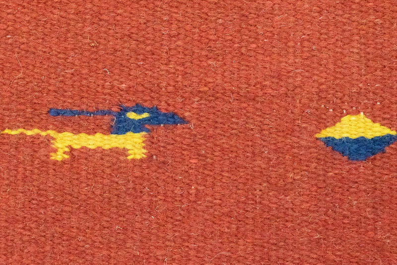 Kelim Rug - Trendy - 200 x 140 cm - red