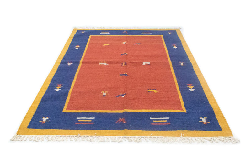 Kelim Rug - Trendy - 200 x 140 cm - orange