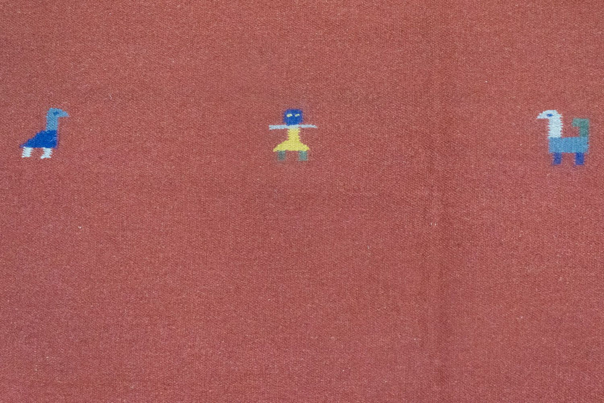 Kelim Rug - Trendy - 200 x 140 cm - orange