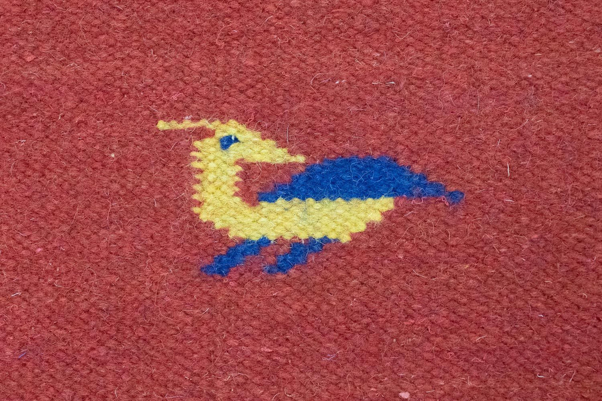 Kelim Rug - Trendy - 200 x 140 cm - red