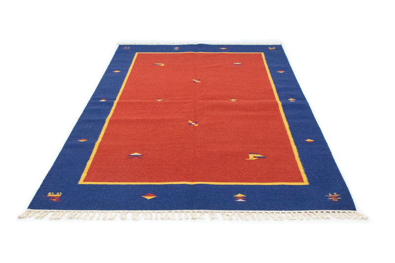 Kelim Rug - Trendy - 200 x 140 cm - red