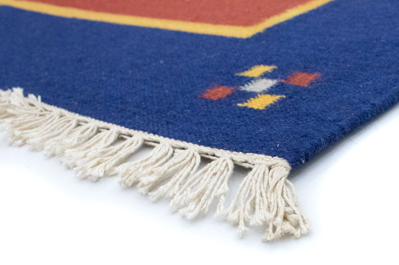 Kelim Rug - Trendy - 200 x 140 cm - orange