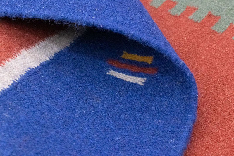 Kelim Rug - Trendy - 200 x 140 cm - orange