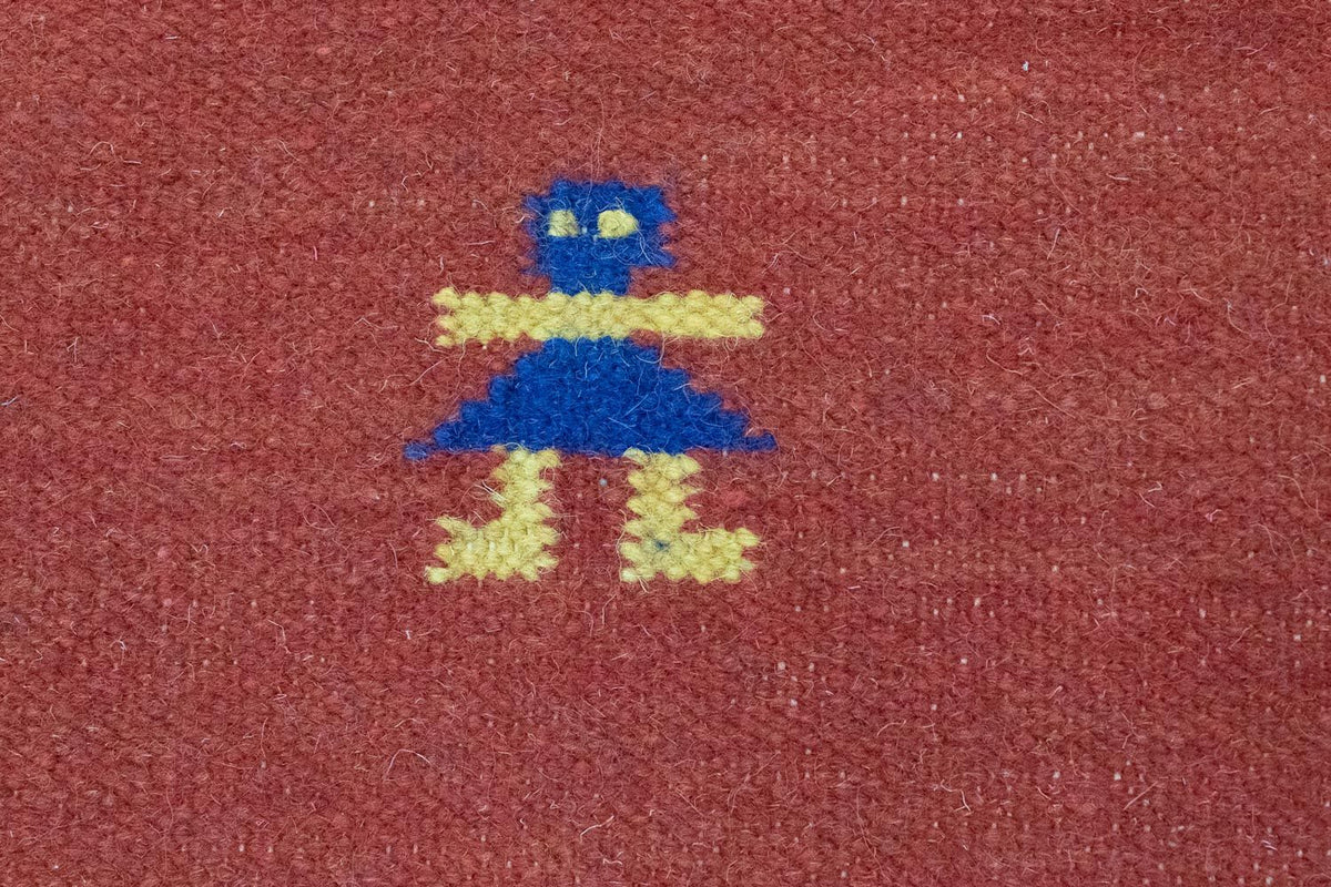 Kelim Rug - Trendy - 200 x 140 cm - orange