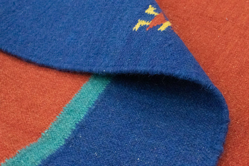 Kelim Rug - Trendy - 200 x 140 cm - orange