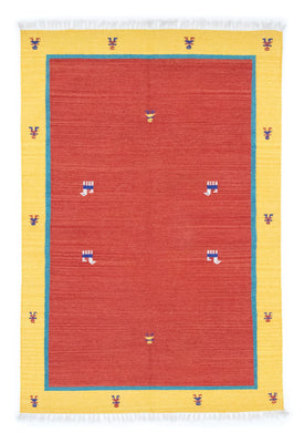 Kelim Rug - Trendy - 200 x 140 cm - red