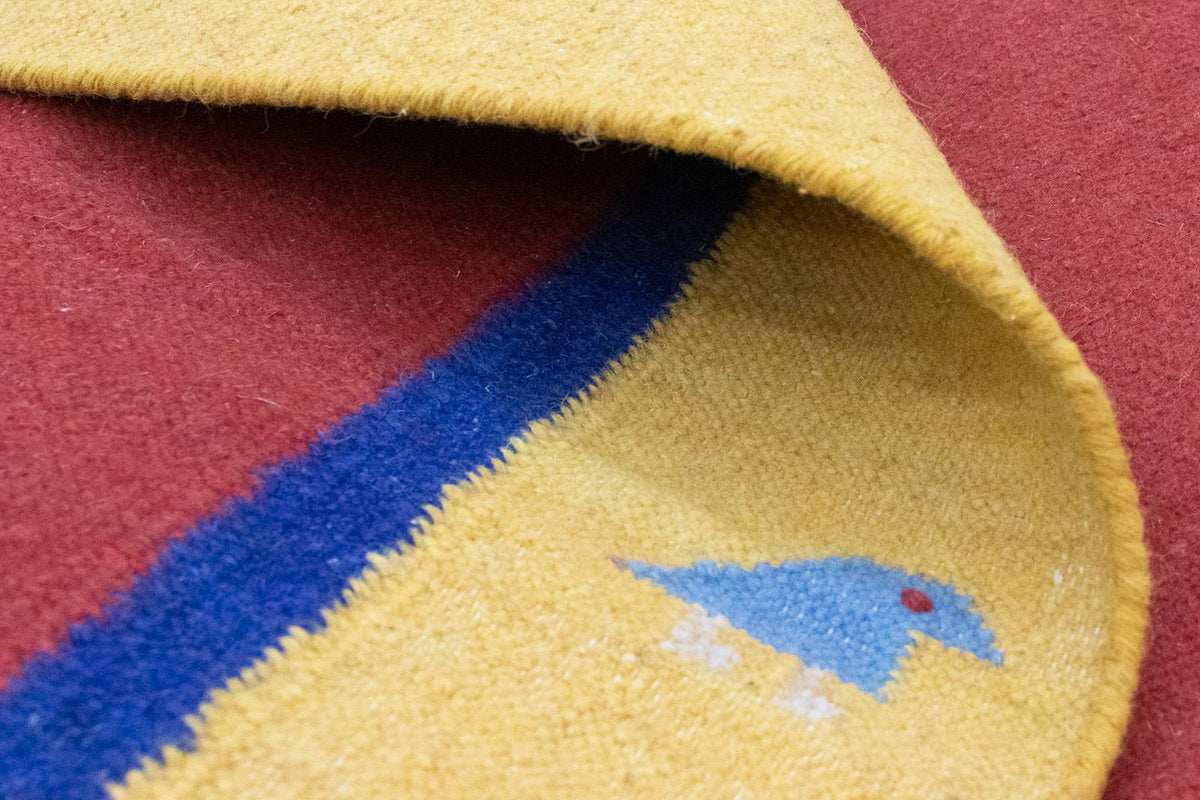 Kelim Rug - Trendy - 200 x 140 cm - red