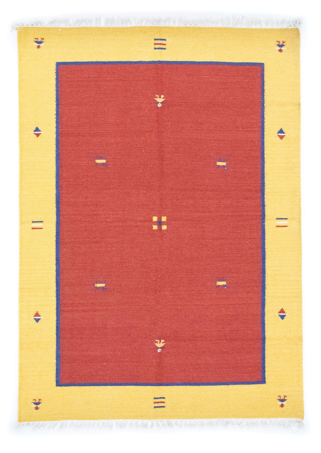 Kelim Rug - Trendy - 200 x 140 cm - orange