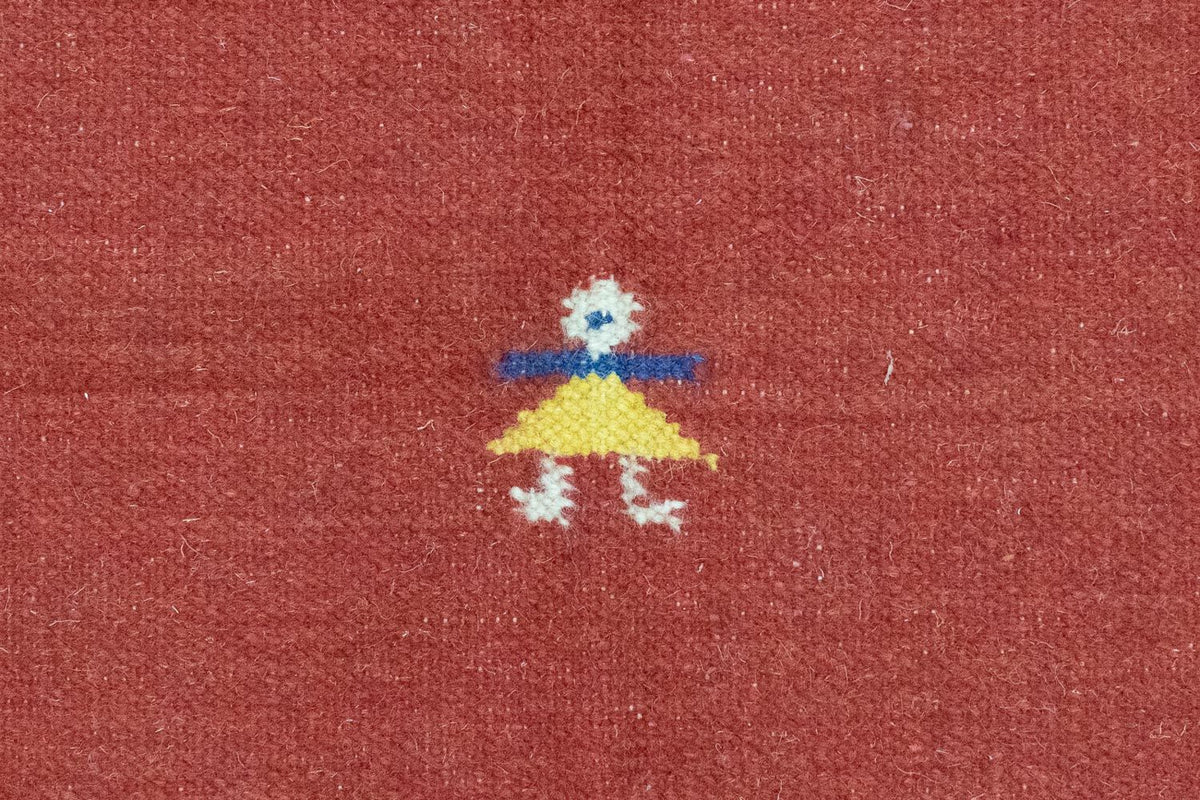 Kelim Rug - Trendy - 200 x 140 cm - orange