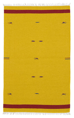 Kelim Rug - Trendy - 180 x 120 cm - yellow
