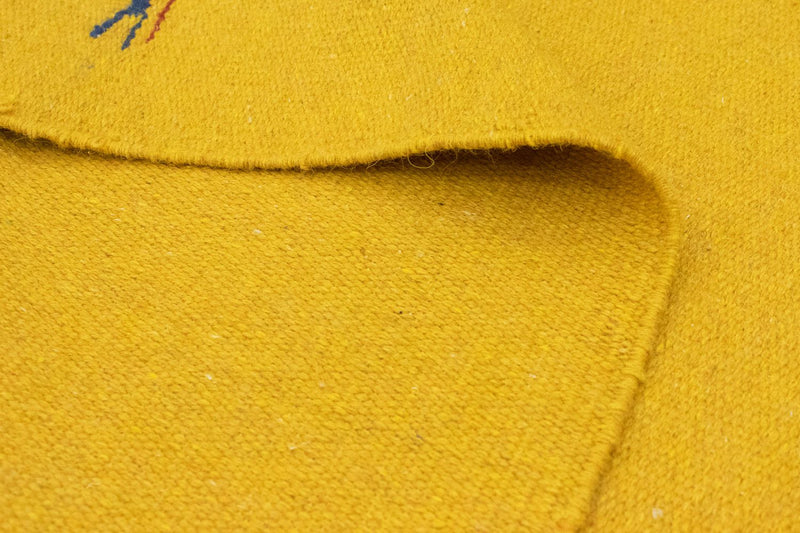 Kelim Rug - Trendy - 180 x 120 cm - yellow