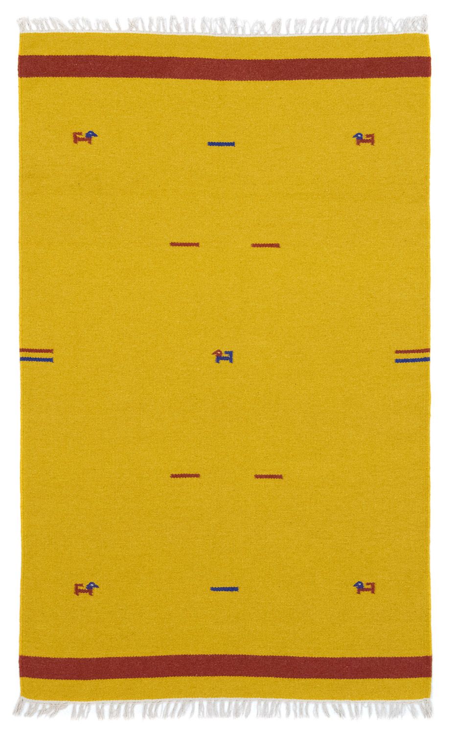 Kelim Rug - Trendy - 180 x 120 cm - yellow