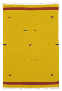 Kelim Rug - Trendy - 180 x 120 cm - yellow