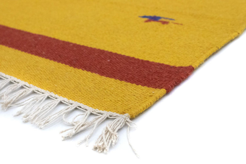 Kelim Rug - Trendy - 180 x 120 cm - yellow