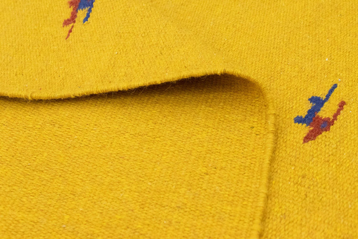 Kelim Rug - Trendy - 180 x 120 cm - yellow