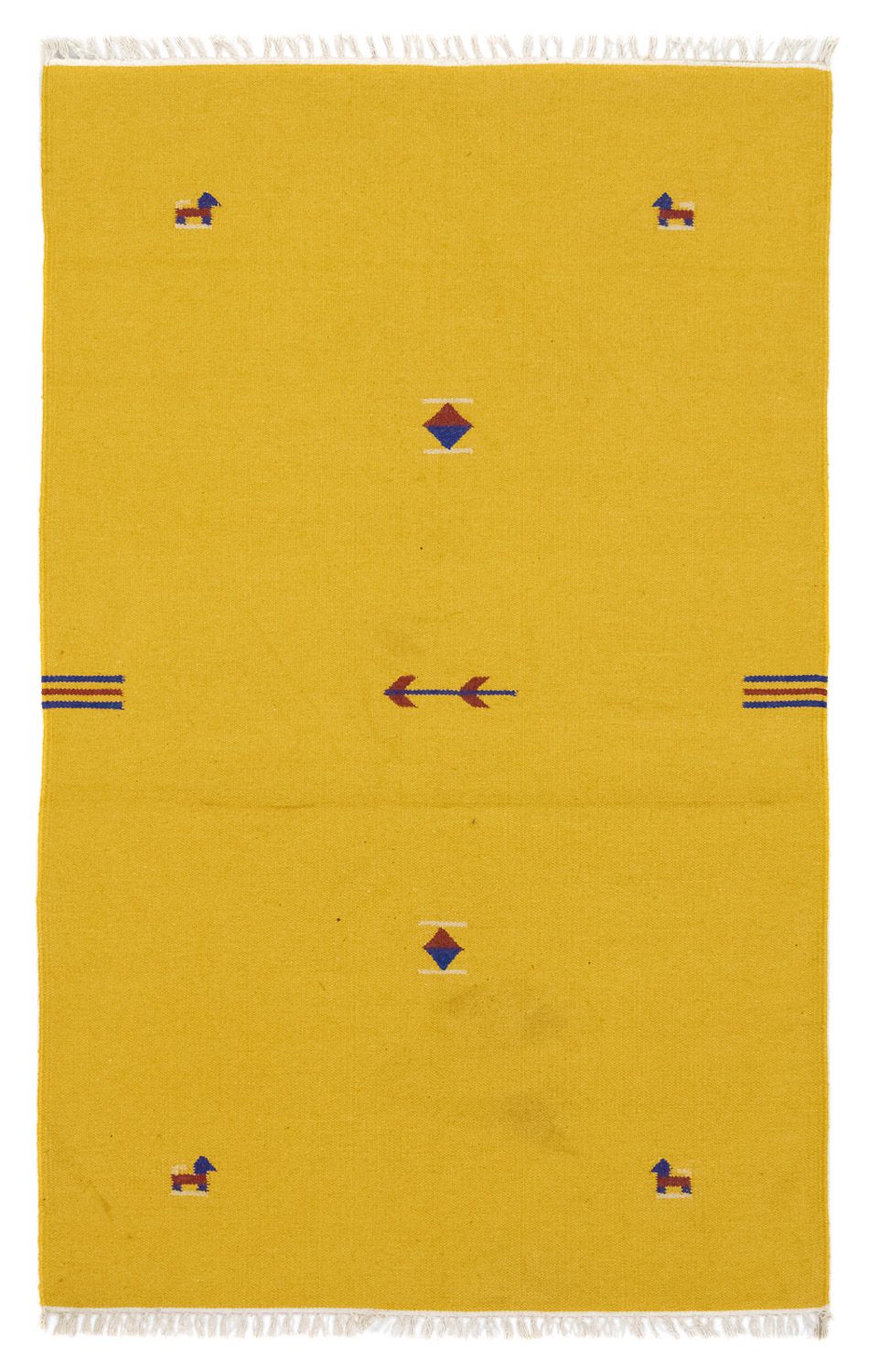 Kelim Rug - Trendy - 180 x 120 cm - yellow