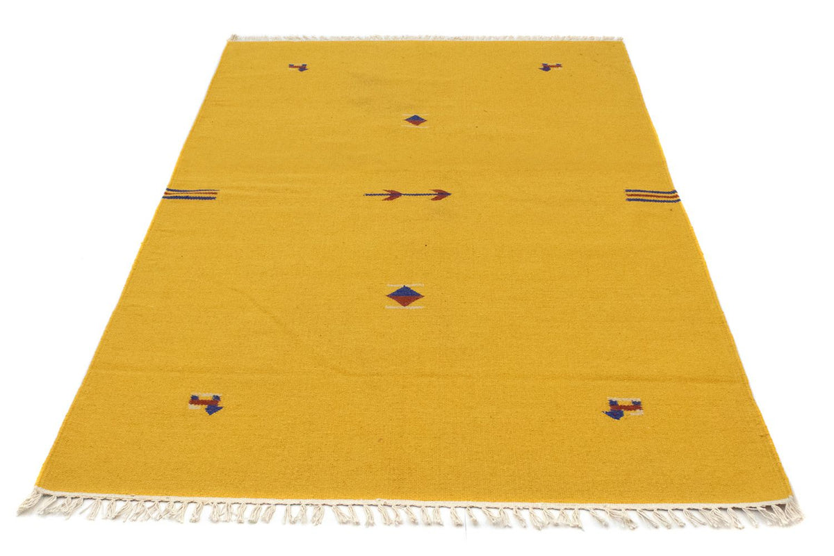 Kelim Rug - Trendy - 180 x 120 cm - yellow