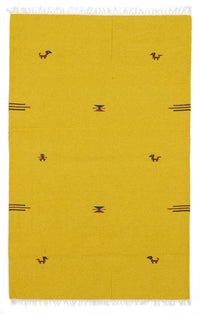 Kelim Rug - Trendy - 180 x 120 cm - yellow