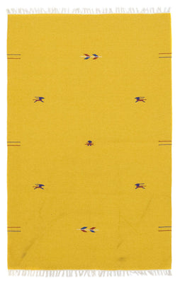 Kelim Rug - Trendy - 180 x 120 cm - yellow