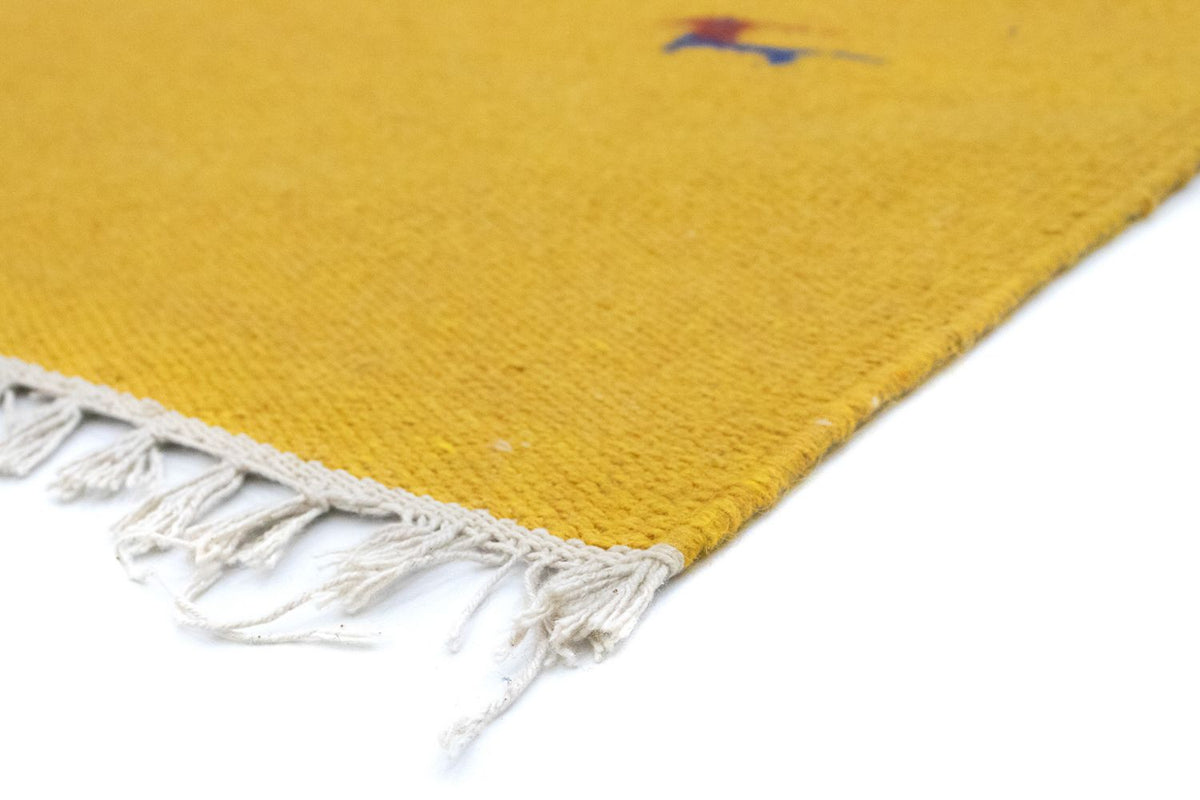 Kelim Rug - Trendy - 180 x 120 cm - yellow