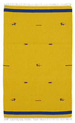 Kelim Rug - Trendy - 180 x 120 cm - yellow