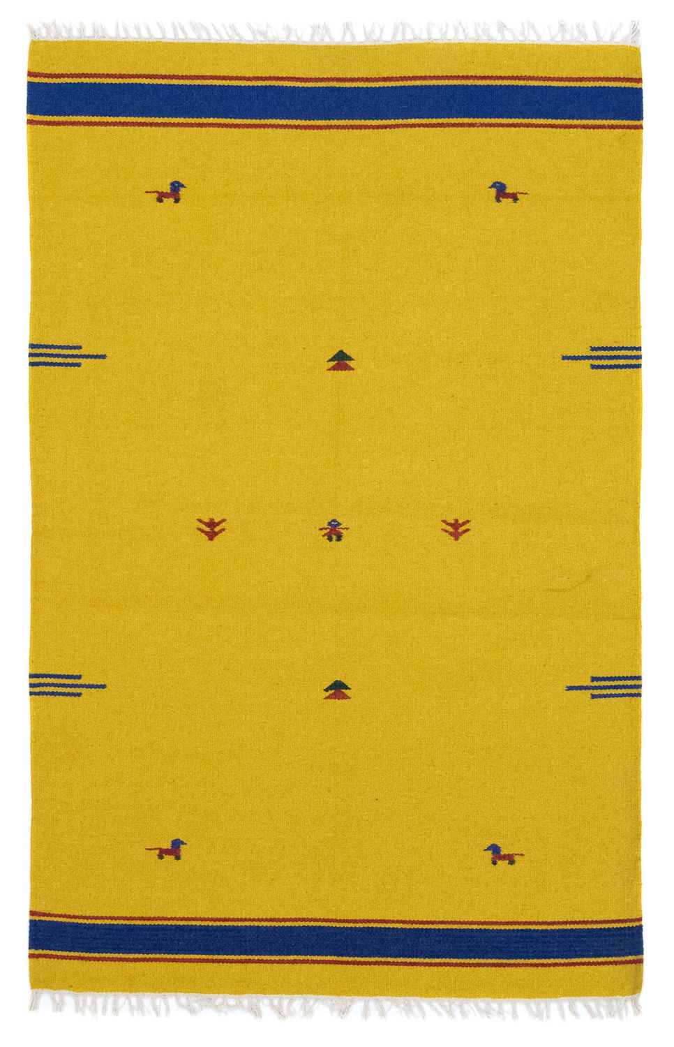 Kelim Rug - Trendy - 180 x 120 cm - yellow