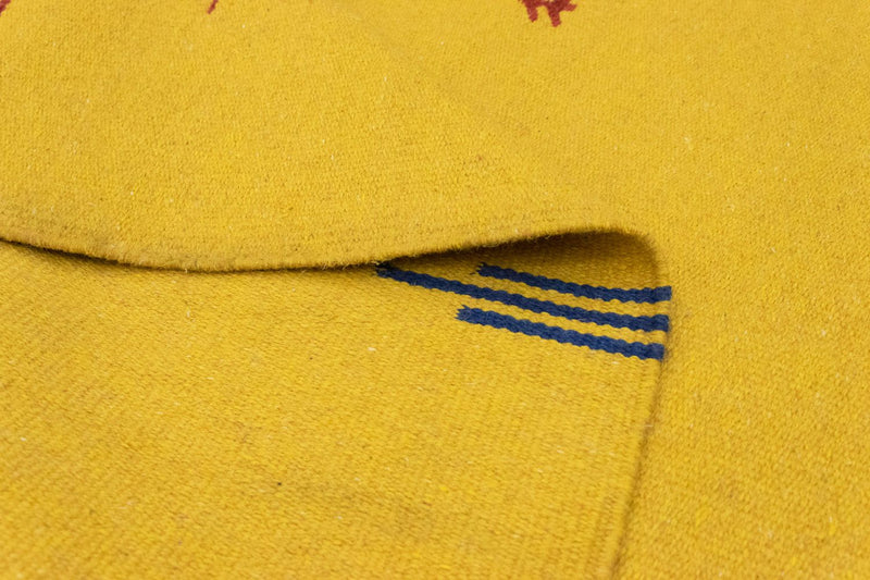 Kelim Rug - Trendy - 180 x 120 cm - yellow