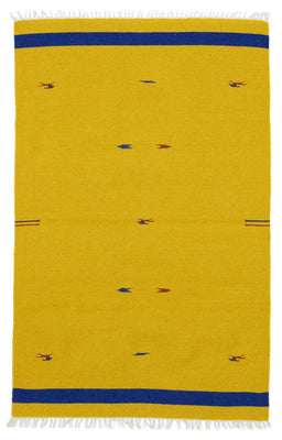 Kelim Rug - Trendy - 180 x 120 cm - yellow