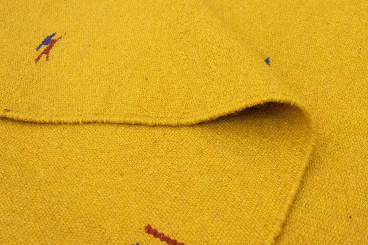 Kelim Rug - Trendy - 180 x 120 cm - yellow