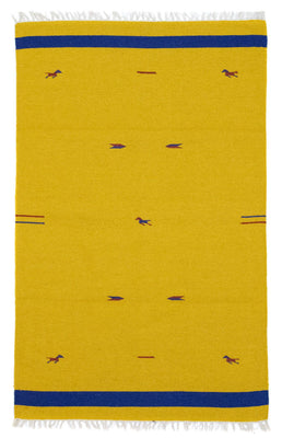 Kelim Rug - Trendy - 180 x 120 cm - yellow