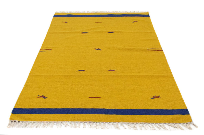 Kelim Rug - Trendy - 180 x 120 cm - yellow