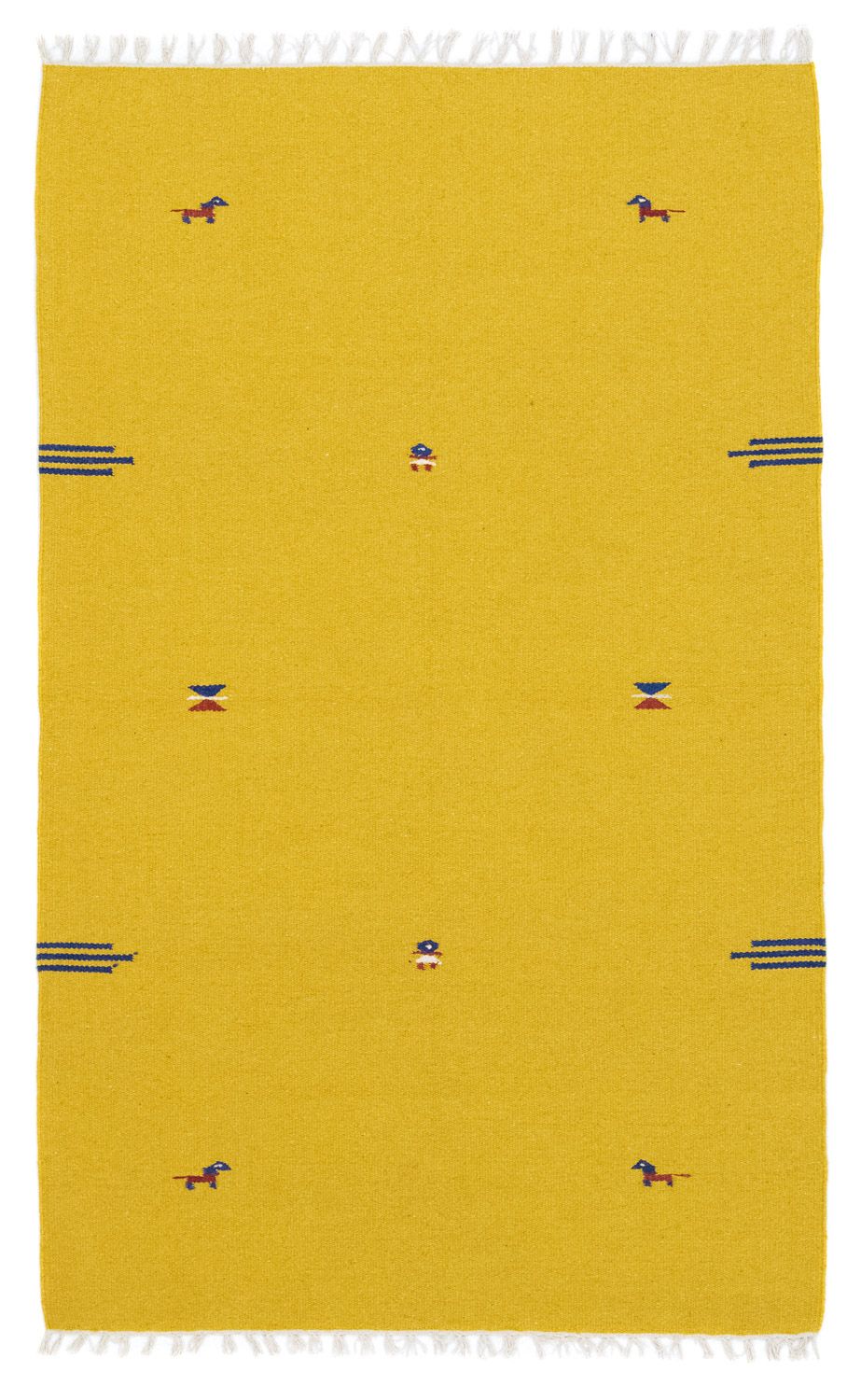 Kelim Rug - Trendy - 180 x 120 cm - yellow