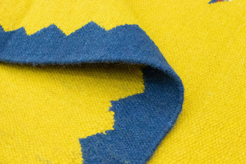 Kelim Rug - Trendy - 180 x 120 cm - yellow