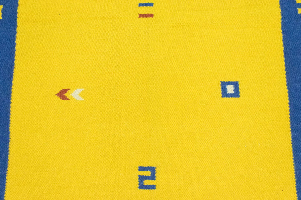 Kelim Rug - Trendy - 180 x 120 cm - yellow
