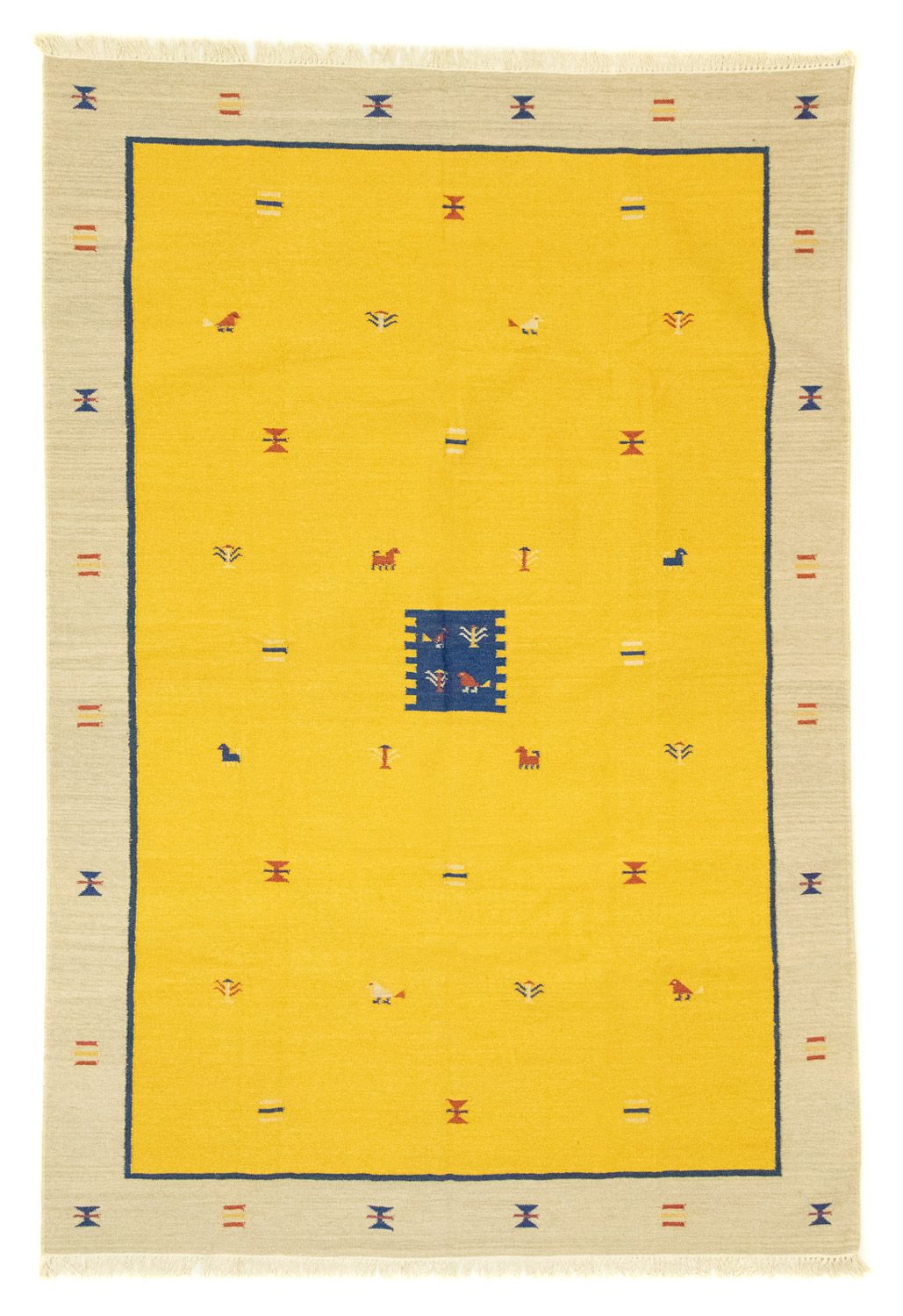 Kelim Rug - Trendy - 300 x 200 cm - yellow