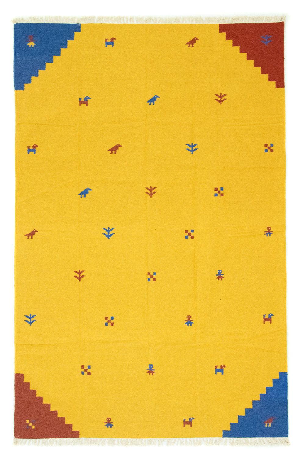 Kelim Rug - Trendy - 300 x 200 cm - yellow