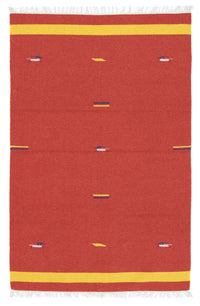 Kelim Rug - Trendy - 180 x 120 cm - red