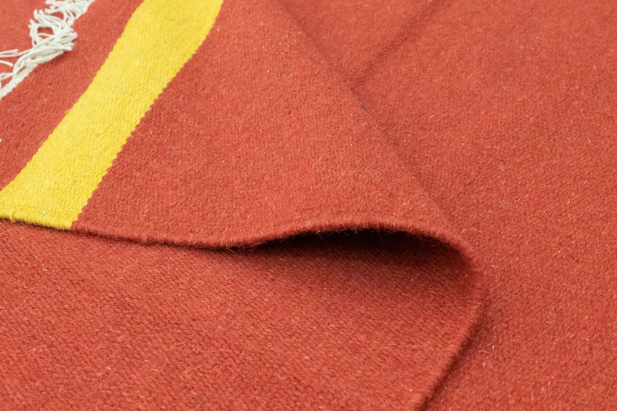 Kelim Rug - Trendy - 180 x 120 cm - red