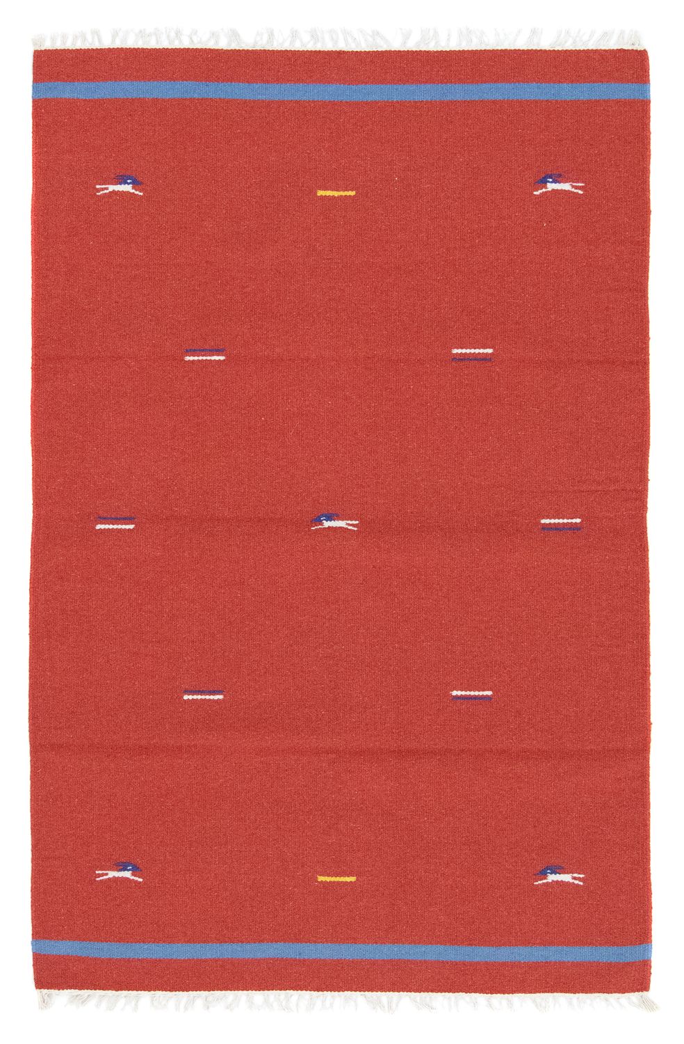Kelim Rug - Trendy - 180 x 120 cm - red