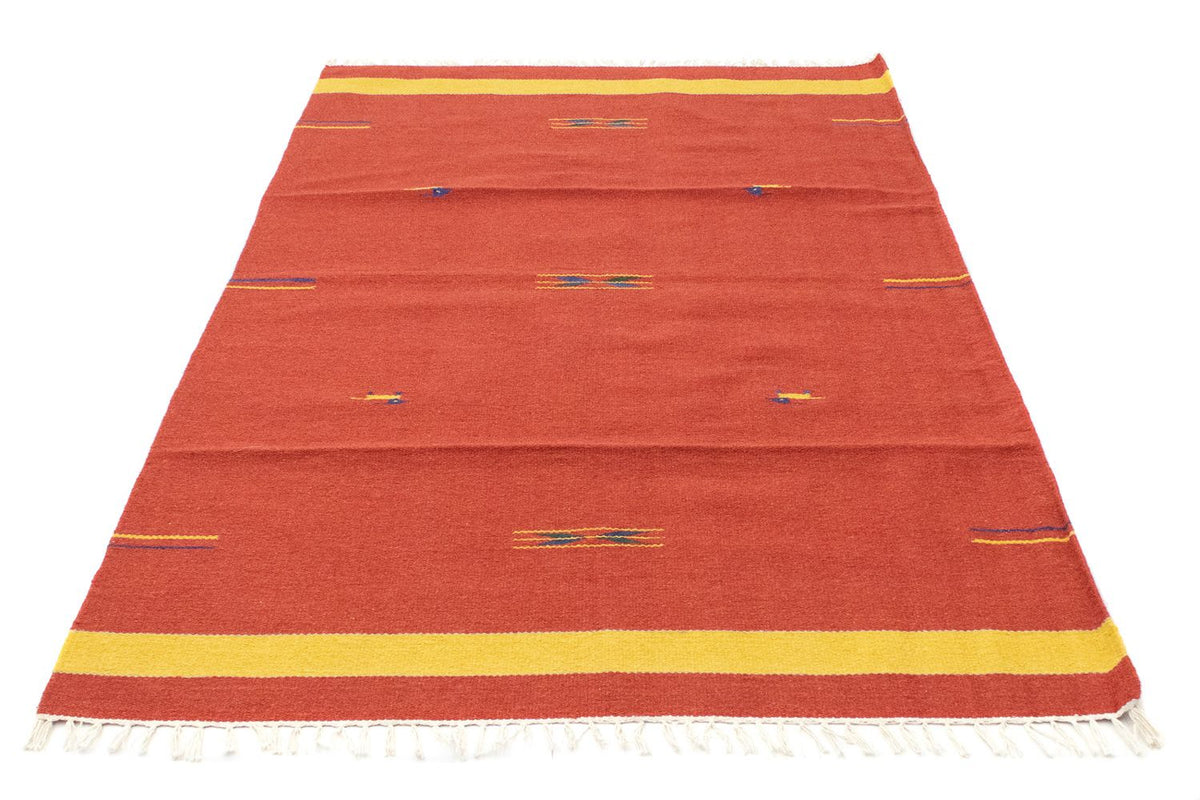Kelim Rug - Trendy - 180 x 120 cm - red
