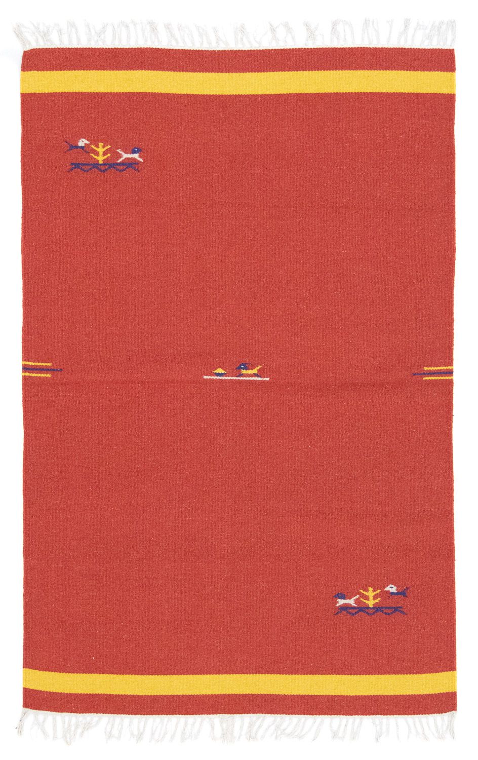 Kelim Rug - Trendy - 180 x 120 cm - red